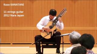 DEBUSSY  Suite Bergamasque for 11stringsguitar [upl. by Otilopih]