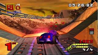 SCARS PS1 Longplay  Garbage Racing Game [upl. by Narat]