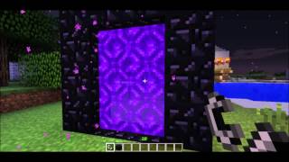 Tutorial  Como Hacer Portales Para Minecraft Todas Las Versiones [upl. by Bora]