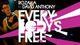 Rozalla ft David Anthony  Everybodys Free OFFICIAL VIDEO [upl. by Yenor]