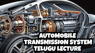 Automobile Transmission System  Automobile Basics  Automobile Engineering  Automobile Parts [upl. by Zaccaria]