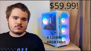 The Best Budget PC Case  60 GAMDIAS Aura GC1 Elite Review computer pcmasterrace computercase [upl. by Tansy]