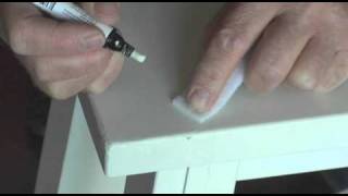 How to repair Wood Furniture At Home by Pottery Barn [upl. by Bonaparte]