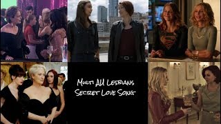 Multi AU Femslash  Secret Love Song FAC [upl. by Ettennaj]