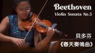 Beethoven Violin Sonata No5 in F Major Op24 I Allegro [upl. by Amsaj938]