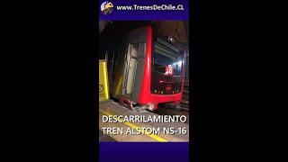 Descarrilamiento de tren ALSTOM NS16 😮 [upl. by Lunneta382]