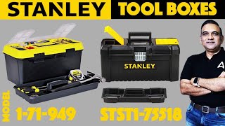 Review Stanley Tool Box 16quot Inch STST175518 vs STANLEY 171949 171948 DIY boxes in Hindi [upl. by Lennox381]