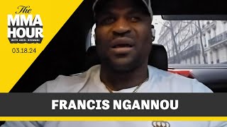 Francis Ngannou Only Remembers First Punch Anthony Joshua Landed  The MMA Hour [upl. by Aytac]