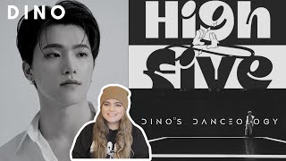 Talent  DINO  Dinos Danceology  HighFive  SEVENTEEN  Reaction [upl. by Oriole]