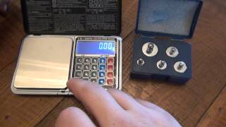 Gear Review  Digital Scale Calibration Weight Set [upl. by Ayhdnas542]