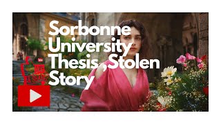 Sorbonne University Thesis Stolen Story [upl. by Godding]