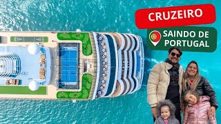 FIZEMOS UM CRUZEIRO SAINDO DE PORTUGAL 🇵🇹 [upl. by Rasaec480]