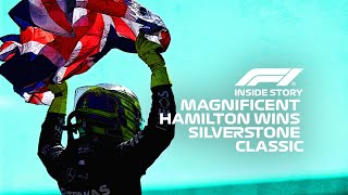 INSIDE STORY How Lewis Hamilton Won His First Race Since 2021  2024 British Grand Prix  Lenovo [upl. by Adoh]