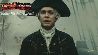 Cutler Becketts death scene  Pirates of the Caribbean At Worlds End [upl. by Imefulo]