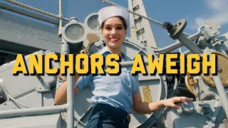 Anchors Aweigh  US Navy Song WWII Version [upl. by Lrem]