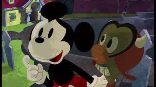 No commentary Epic Mickey Paint Path EP6  Ostown [upl. by Ahsinahs]