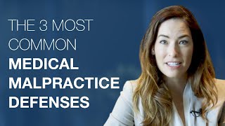 Common Defenses in Medical Malpractice Lawsuit Cases [upl. by Rawdan]