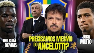 Melhor CONTINUAR com Diniz ou SE HUMILHAR ao Ancelotti Juve pode RESCINDIR com Pogba Antony Mais [upl. by Gamber223]