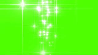 Sparkles GREEN SCREEN Light flare glow shine FREE sparkling 4K [upl. by Ytteb698]