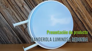 Banderola Luminosa Redonda [upl. by Euphemie479]