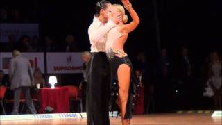 2011 World Youth Latin Petar Daskalov amp Christine Hojmark Solo Rumba [upl. by Lorant358]