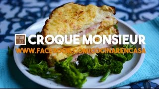 Sandwich Croque Monsieur  Salsa Bechamel [upl. by Trebled118]