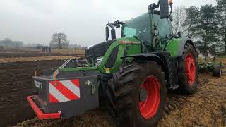 2022 Fendt 724 Vario Profi Plus 61 Litre 6Cyl Diésel Tractor 220 240 HP with Amazone Plough [upl. by Cameron367]