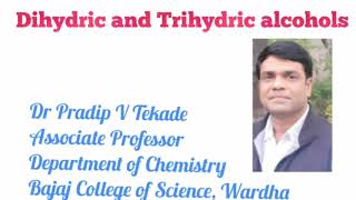 Video Lecture 21 DihydicTrihydric alcohols– Part I [upl. by Ylrebma]