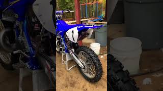 2 Stroke Monday 😍💨 2stroke yamaha moto dirtbike mx warmup shorts [upl. by Veronica]