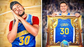 Best NBA Impersonator Wins 10000 Autographed Jersey [upl. by Verlie]