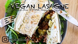 VEGAN LASAGNEGFWFPBGRAIN FREENUT FREE [upl. by Armin]