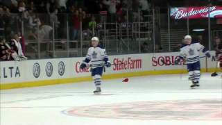 The Game when Gaborik scored 4 goals1 assist Rangers vs Maple Leafs WED JAN 19 2011 [upl. by Atival]