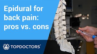 Epidural in chronic back pain pros vs cons [upl. by Mukund432]