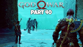 HELHEIM LANDING  GOD OF WAR 4 WALKTHROUGH PART 40 [upl. by Dirfliw]