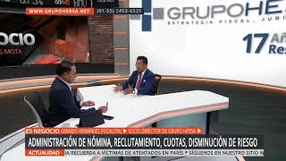 Grupo Hersa  Entrevista Gerardo Hernández ADN40 [upl. by Elleinod889]