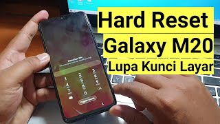 Hard Reset Samsung M20 Lupa Pola Pin Password Kunci Layar [upl. by Doxia710]