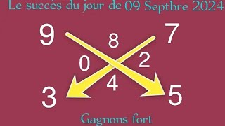 LA CROIX DU JOUR DE 09 SEPTEMBRE 2024 et LE CALCUL DES PIONS FORT POUR GAGNER AU LOTTO [upl. by Ettie693]