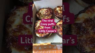 The viral pepperoni crazy puffs from littlecaesars shorts [upl. by Rolan]