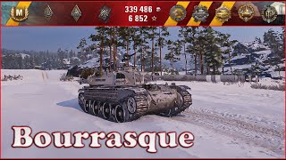 BatChâtillon Bourrasque  World of Tanks UZ Gaming [upl. by Gustafsson491]