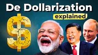 Story of Rise and Fall of Dollar  Can Indian Rupee replace USD हिंदी [upl. by Trebornhoj]