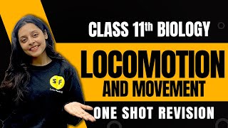 Locomotion amp Movement One SHOT REVISION🔥  CLASS 11TH BIOLOGY NCERT WITH SONAM MAAM [upl. by Yelnikcm]