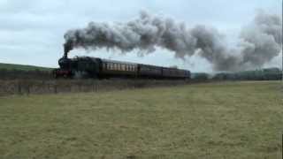 Steam to Cauldon Lowe February 2012 [upl. by Zullo]