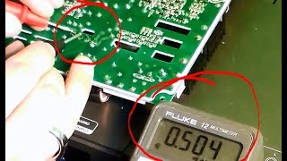 Easy way How to test Capacitors Diodes Rectifiers on Powersupply using Multimeter [upl. by Janetta]