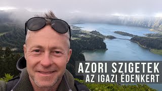 Azori szigetek  ahol hortenziából van a kerítés  kert TV [upl. by Zweig843]