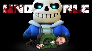 JAZZGHOST VS A FAMOSA E TEMÍVEL BATALHA CONTRA O SANS NA ROTA GENOCIDA DE UNDERTALE FINAL [upl. by Satterlee603]