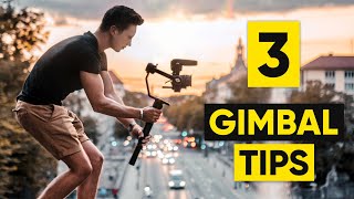 3 GIMBAL TIPS With The Zhiyun Crane 2S [upl. by Uyr]