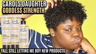 Carols Daughter Goddess Strength  For Weak Breakage Prone Hair [upl. by Nibram]