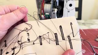 Automatische Knopfloch funktioniert nicht richtig Singer Nähmaschine singer nähmaschine [upl. by Lorou]