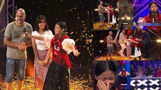 Chriztel Renae Aceveda  Historic GoldenBuzzer Croatia Got Talent Audition  SuperTalent 2023 [upl. by Cirad]