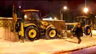 Уборка снега Или как обмануть ГЛОНАСС  Snow cleaning in Russia v2 [upl. by Eymaj]